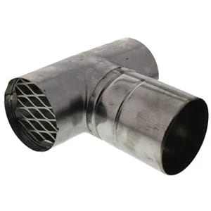 Z-Flex Z-Vent 4 inch termination tee