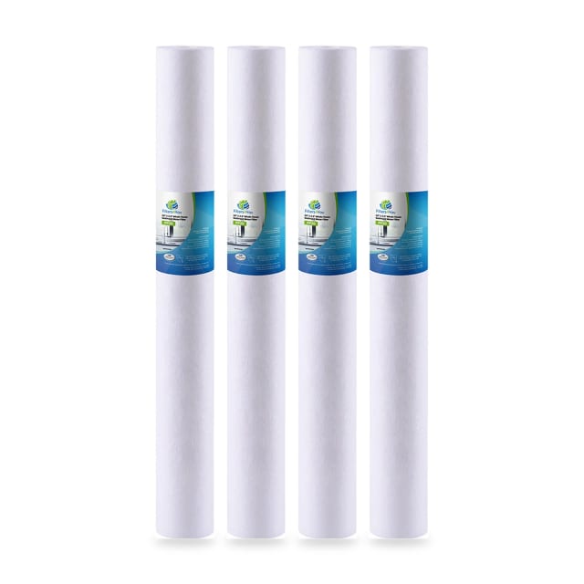 Hydro Cure Compatible 20" Deluxe Sediment Filters - 5 micron - 4 Pack