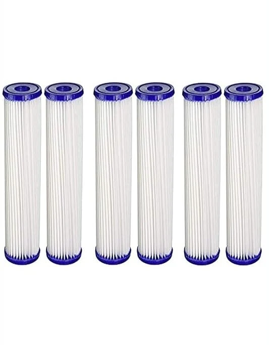 CFS Pleated Sediment Filters for S1, S1A, ECP20-10, 20 Micron, 6 Pack