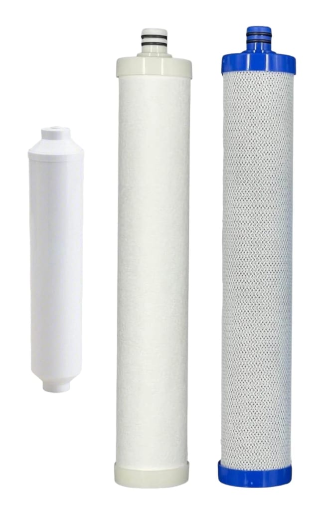 CFS RO Filter Kit for AC-30, AC-15, AC-50: Sediment, Carbon & Inline