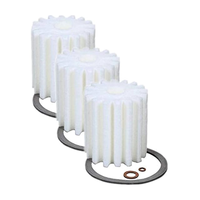 3 (Three) RF-1 Micron Rated Fuel Oil Filters Fit 1A-25A 77B Eddington S-254 Fed A77 Sears 8055 Sid Harvey XF-25/264 Mitco 264 AutoFlo F-300