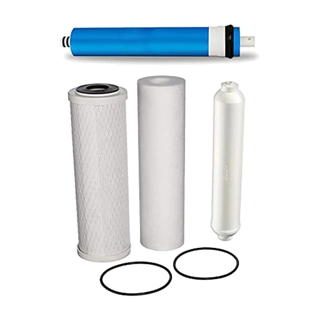 CFS –5 Pack Water Filters Cartridge and Membrane Kit Compatible with ROR2050-S3-S06, OM1-S2-S06 Model – Sediment Water Filter Replacement Cartridge – Whole House Replacement Cartridge 10” Water Filtration System