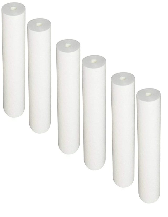 CFS 5 Micron 10x2.5 Melt Blown Sediment for HDX2BF4 HDG2BS4 HDG2VS4 6 Pack