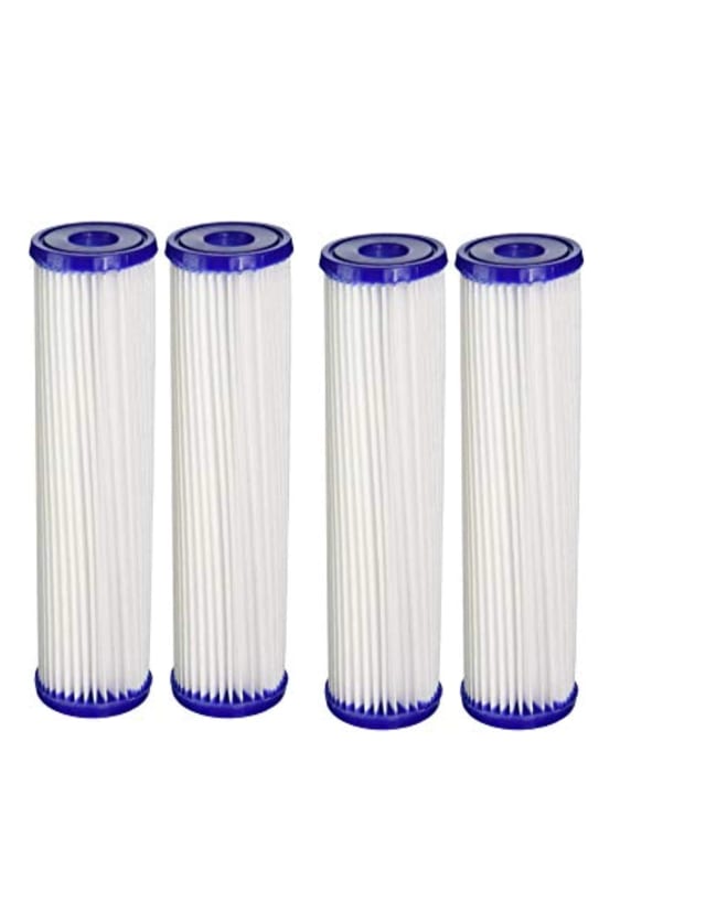 CFS 30 Micron Pleated Filters, Cold Plunge, Ice Bath & Whole House, 4 Pack