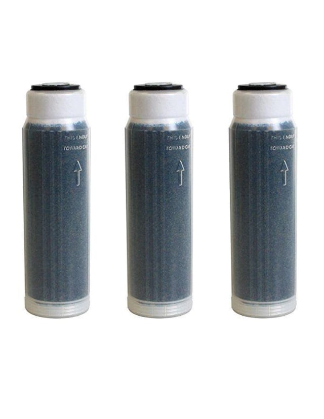 CFS Color Indicating DI Resin Cartridges, Resintech MBD-30-NG, 3 Pack