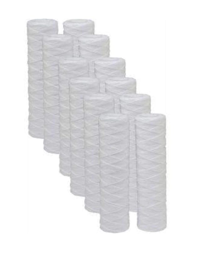 CFS String Wound Sediment Filters for GE FXWSC, 10 x 2.5 in, 12 Pack