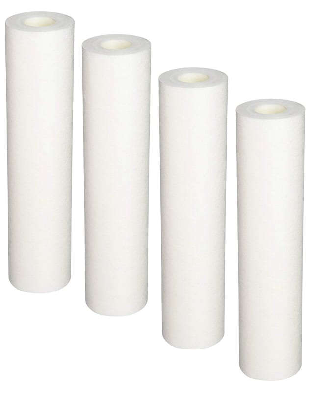 CFS Sediment Water Filters, Universal 10 x 2.5 in, 5 Micron, 4 Pack