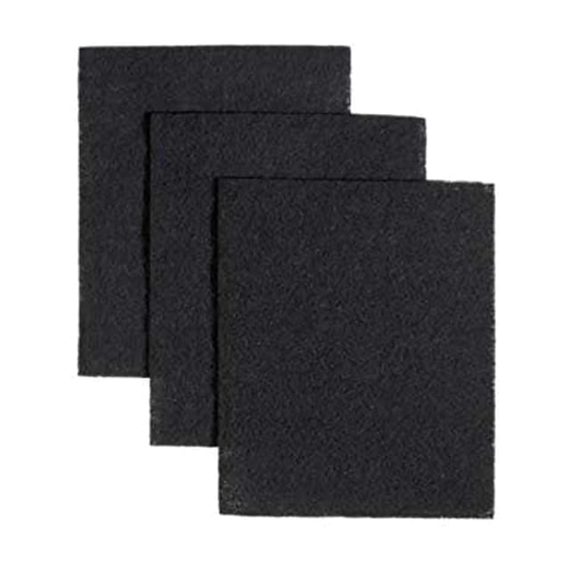CFS Compatible to BP58 Non-Ducted Charcoal Replacement Filter Pads for Range Hood, 7-3/4 by 10-1/2-Inch, 3-Pack