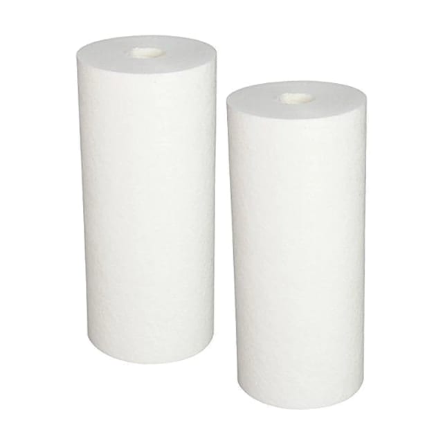 2-PACK of Sediment Water Filter Whole House Big Blue 5 Micron 10"x4.5"