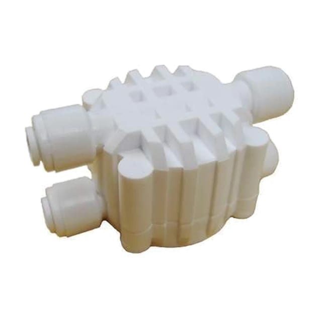 Hydronamic (ASV4000Q) Auto Shut Off Valve w/ Quick Connect Fittings White