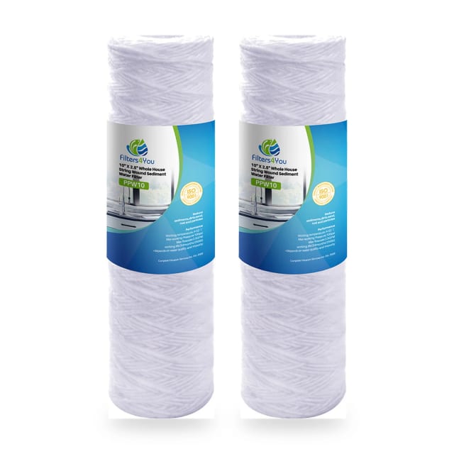 CFS String Wound Sediment Filters – 2 Pack – Fits American Plumber W5W