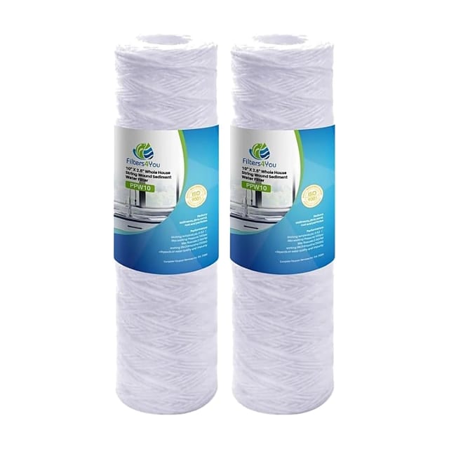 CFS String Wound Water Filters for W5W, WP5, 5 Micron, 2 Pack
