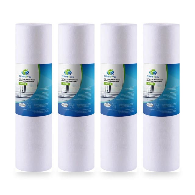 CFS Spun Sediment Water Filters for SDC-25-1005, 5 Micron, 4 Pack