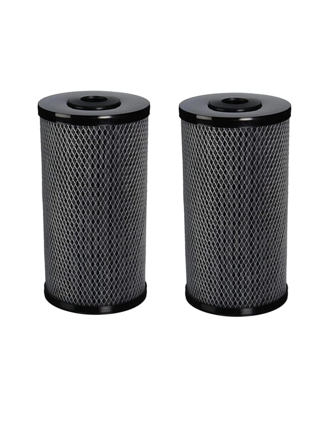 CFS - 2 Pack Carbon Polyester Water Filter Cartridges Compatible with NCP-BB Models - Remove Bad Taste and Odor - Whole House Replacement Filter Cartridge - 9-3/4 in x 4-1/2 in