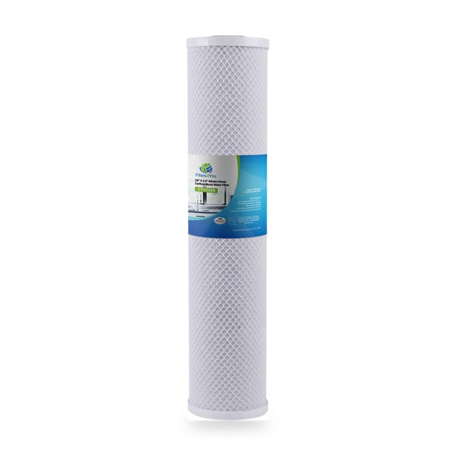 CFS Carbon Block Filter Cartridge – 5 Micron – 20" x 4-5/8" – Fits EP-20BB