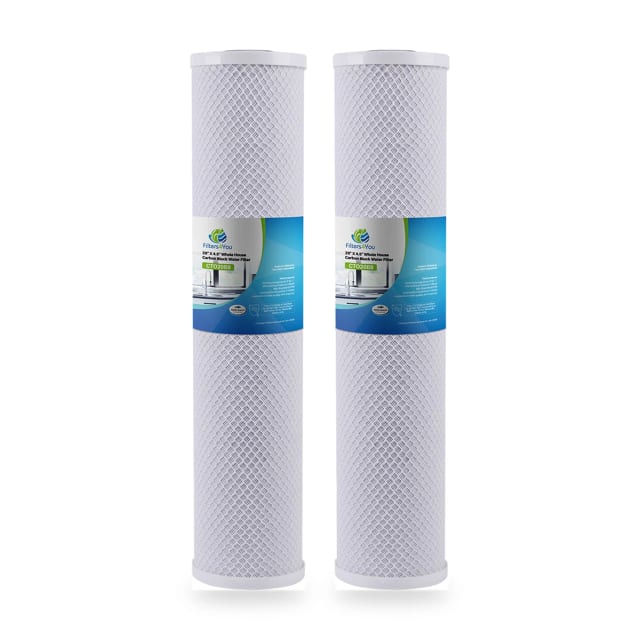 Two Big Blue 20" x 4.5" CTO Carbon Block Filter (5 micron)