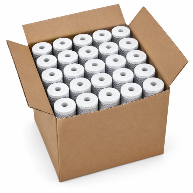 Pack of 25 Compatible with Pentek C-1 Carbon Block Filters