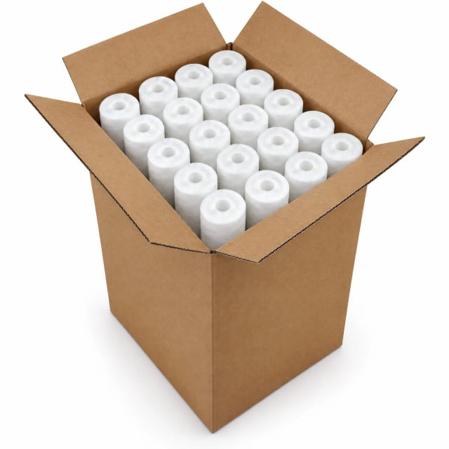 Spun Polypropylene Sediment Water Filter 20" x 2.5" 20 Micron – 25 Pack Value Case