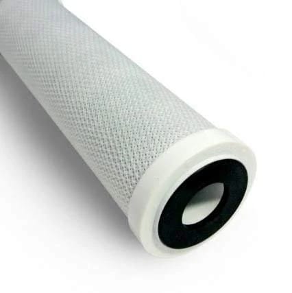 20-inch carbon filter cartridge, 25 micron, compatible with FF20MBS-25 and AP817-2 models
