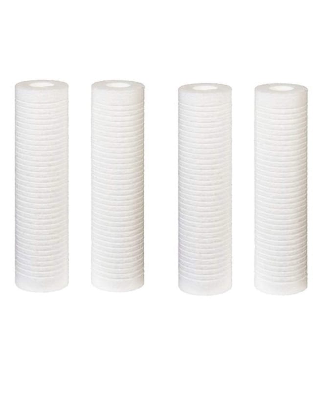 CFS Grooved Sediment Filter Cartridges – 4 Pack – 5 Micron – Fits Purenex SG-5M
