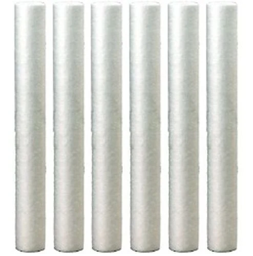 6-pack sediment water filter cartridges, 20 x 2.5 inches, compatible with Purtrex PX20-20