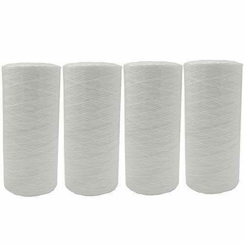 4-pack whole house premium water filter cartridges, compatible with CW5-BBS models