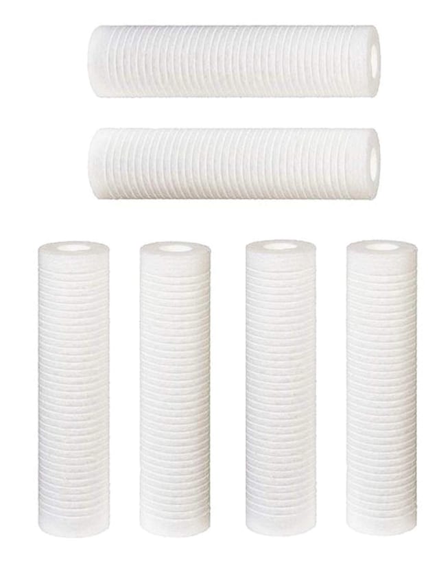 Polypropylene filter cartridge, 5 micron, 9-7/8 x 2.5 inches, compatible with PD-5-934