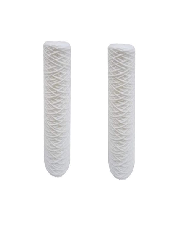 2-pack whole house replacement water filter cartridges, 5 micron, white, compatible with RS5-DS models