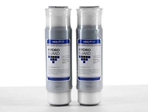 2-pack HDG-P117 replacement water filter cartridges, compatible with Aqua-Pure AP-117