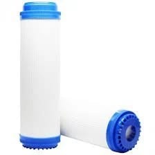 2-pack granular activated carbon filter cartridges, compatible with OMNIFilter GAC1-SS4-S06 standard models