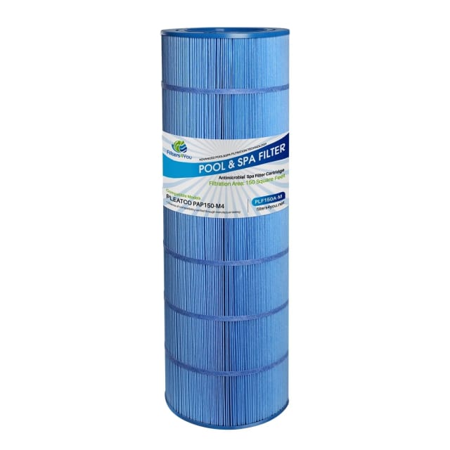 Swimming pool filter cartridge replacement, compatible with PLF150A-M, CC150, and CCRP150 models