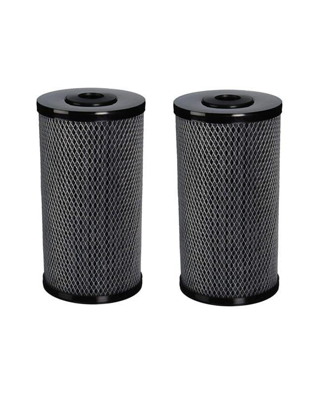 2-pack carbon water filter cartridges, 9-3/4 x 4-1/2 inches, compatible with Pentek NCP-BB models