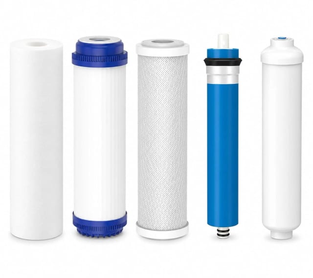 CFS 5-Stage RO Filter Kit – 5 Pack – 75 GPD Membrane – Fits WaterMax H5000
