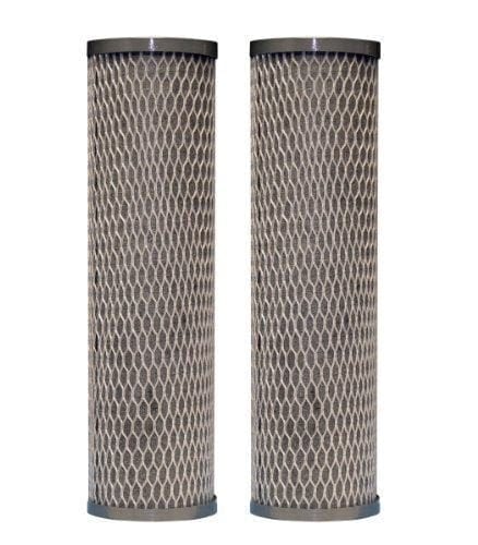 4-pack universal whole house carbon-wrap filter cartridges, compatible with WFPFC8002 models