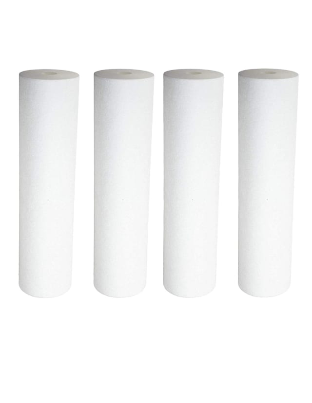 4-pack 1-micron sediment water filter cartridges, compatible with Flow-Pro 1M-4PK