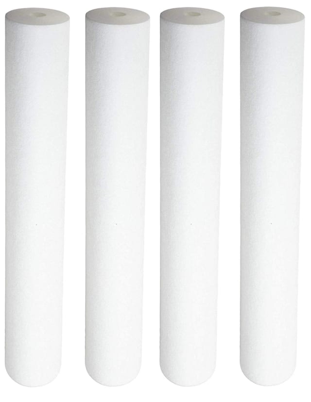 4-pack sediment water filters, 20 x 4.5 inches, compatible with DGD-7525-20 models