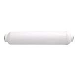 GAC inline RO post filter replacement, 10 x 2 inches, 1/4 inch FPT, compatible with Clover water dispensers
