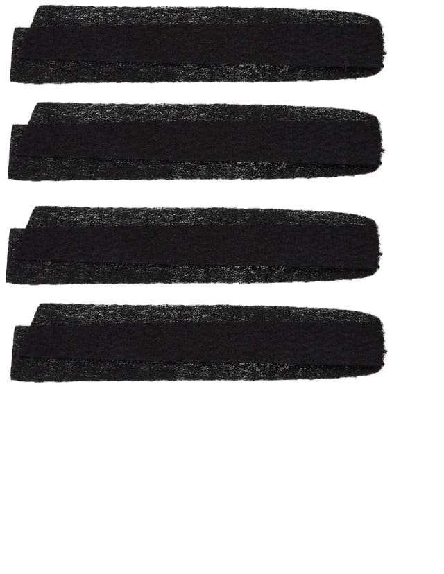 CFS Microwave Charcoal Filter – 4 Pack – 2-1/2" x 11" x 1/4" – Fits 5304440335