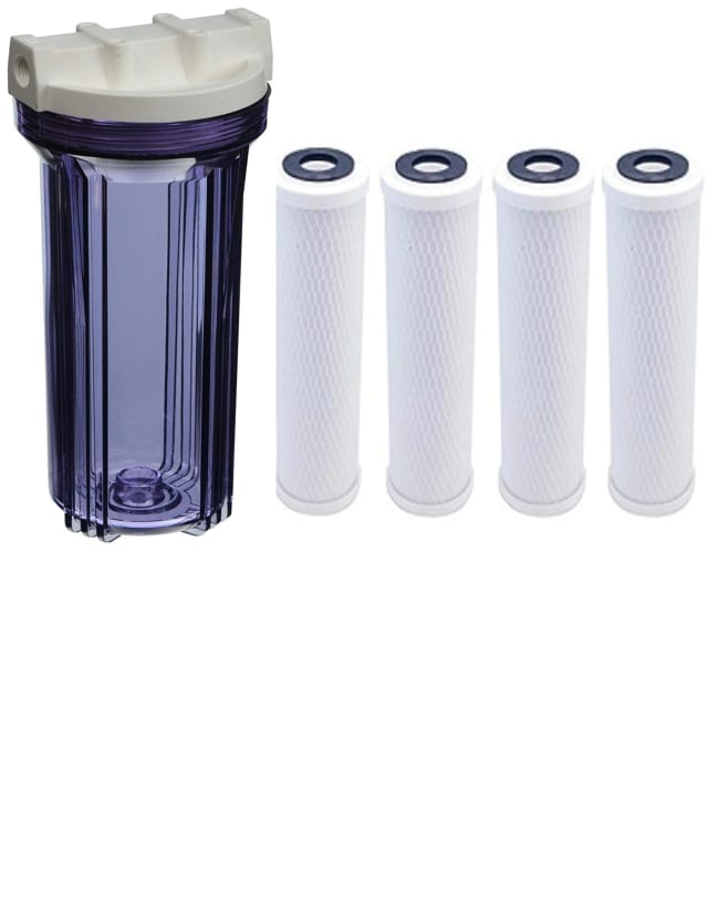CFS Clear Water Filter Housing – Fits HF2-10CLWH12, CCI-10CLW12