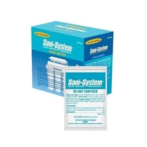 24-pack reverse osmosis system treatment packets, 0.25 fl oz each, compatible with Pro Products SS96RO