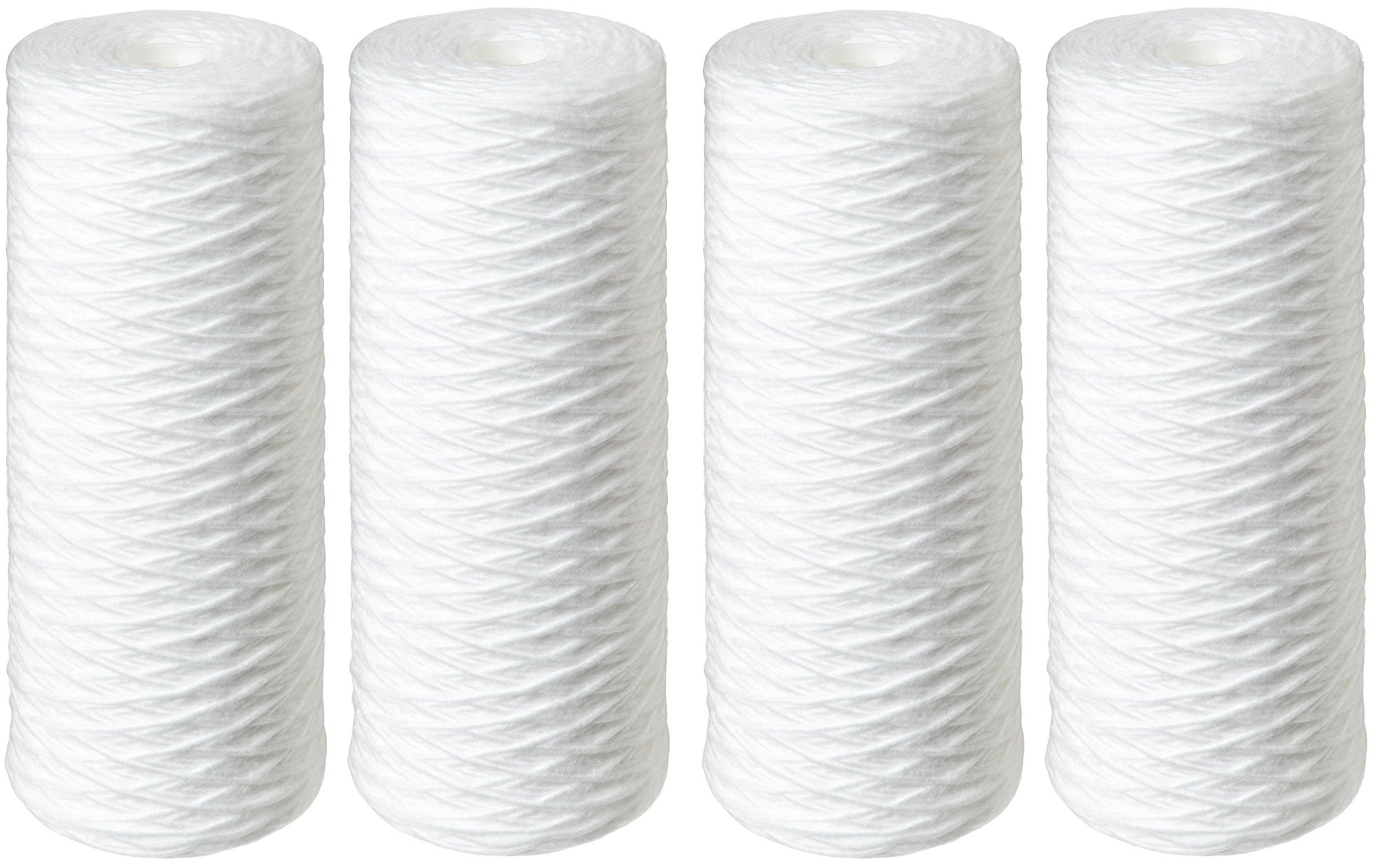 CFS String Wound Filter Cartridges – 4 Pack – 0.5 Micron – 10" x 4.5" – Fits WP.5BB97P