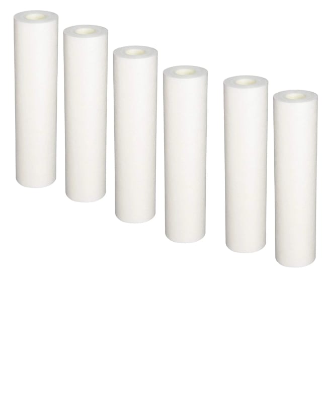 CFS Compatible for EV953440 Pre-Filter Cartridge for Standard 10-Inch Bowl Drop-in Systems 6 Pack