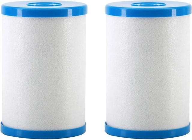 CFS Carbon Block Water Filters 2-Pack – 4.5" x 6.5" – 0.5 Micron – Reduces Chlorine Taste & Odor – Fits HG-CB6 & CB6