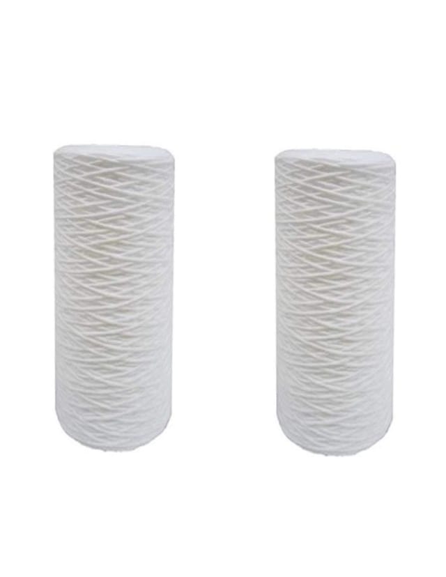 2-pack whole house replacement water filter cartridges, 4.5 x 10 inches, white, compatible with AP814 and AP801 models