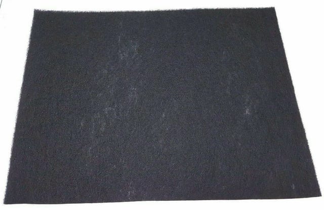 Cut-to-fit activated carbon sponge filter pad, 17.5-inch foam, for aquarium fish and reef tanks