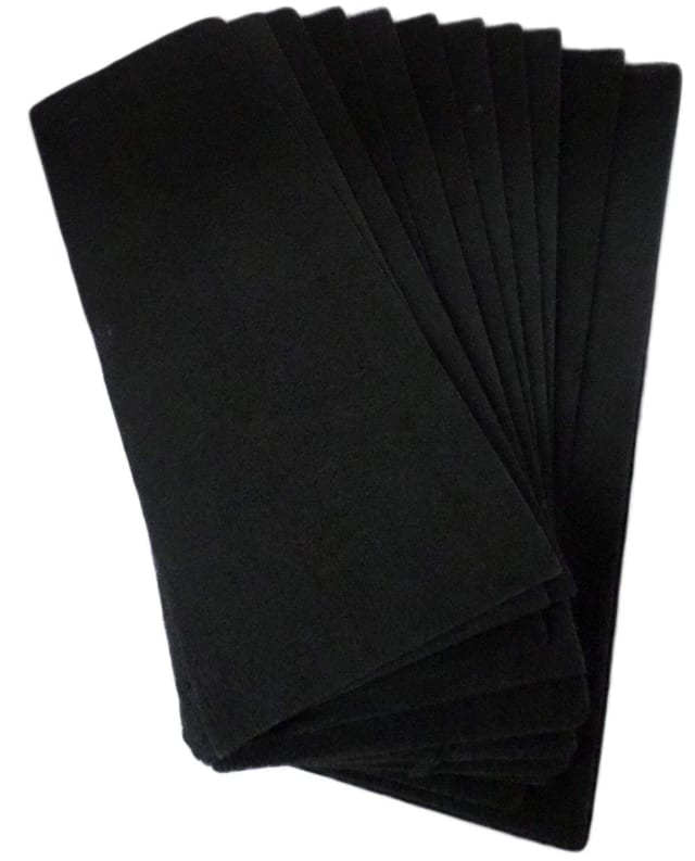 12-pack charcoal carbon filters, 4 x 12 inches, for furnace floor register vents