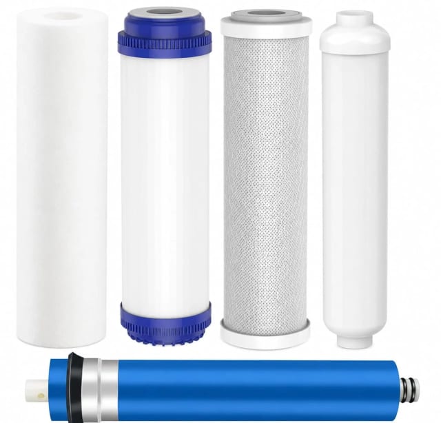 CFS RO Filter Kit with 75 GPD Membrane – Fits TGI-525 Five Stage Systems