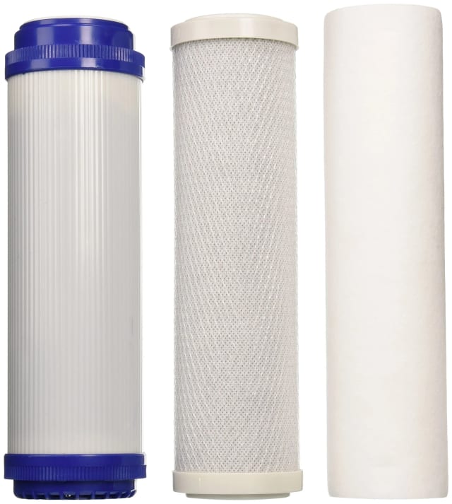 5-stage reverse osmosis carbon and sediment filter replacement set, compatible with Purenex 1C-1GAC-1S systems