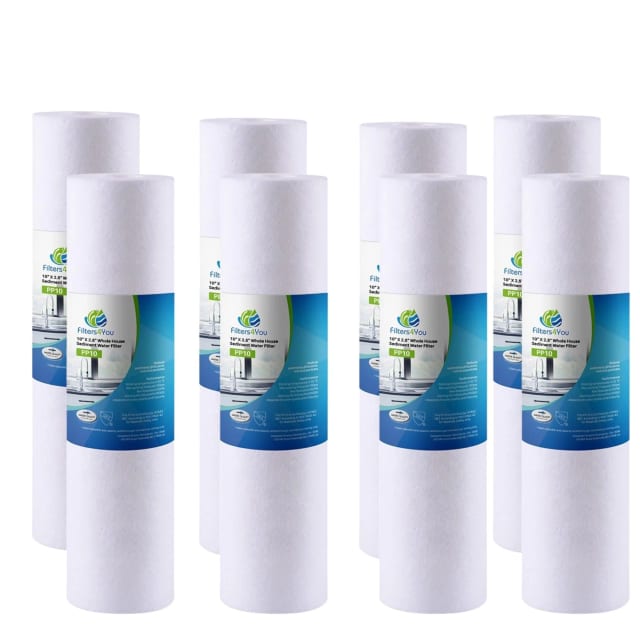 CFS Sediment Water Filter – 8 Pack – 1 Micron – Fits EV953440, EC110