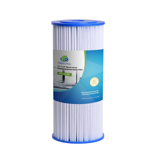 Full-flow pleated sediment replacement cartridge, 20 micron, compatible with 202134 models